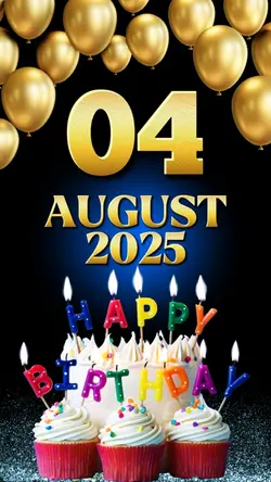 Birthday 04 Aug 2025