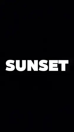 sunset