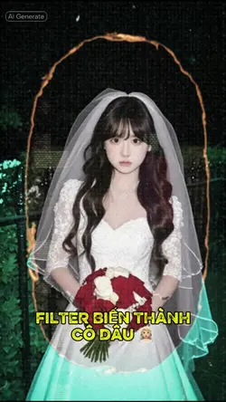 Filter Váy Cưới AI
