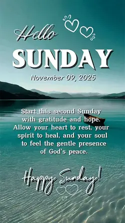 Sunday, November 09