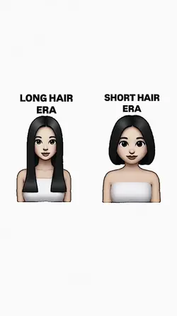 long x short hair