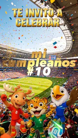 Invitación Futbol
