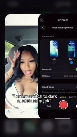 Switch to dark mode