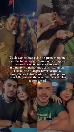 Parabéns amor