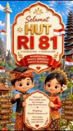 DIRGAHAYU RI KE81