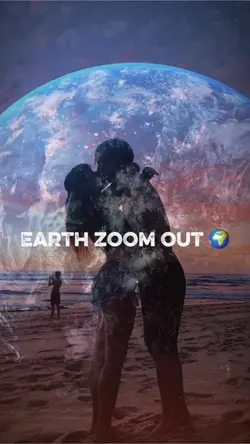 Earth zoom  out