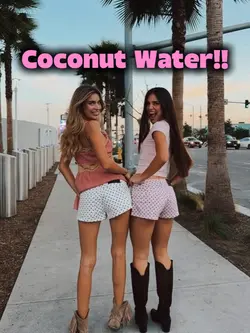 coconut water
