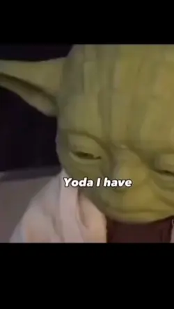 yoda is cooked