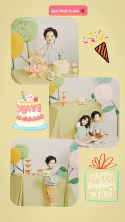 Happy bỉthday 9 ảnh