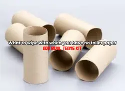 What to wipe with