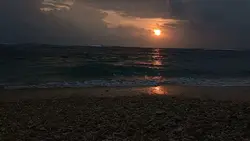 Mentahan sunset