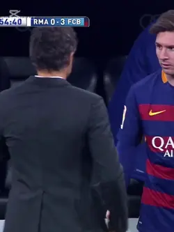 Messi reaccion