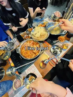 I like to eat eat 