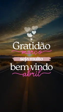 Bem-vindo Abril