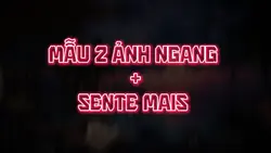 Mẫu 2 ảnh ngang