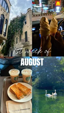 1st week of AUGUST