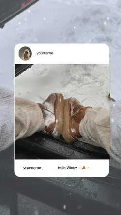 Winter Interface 🤍