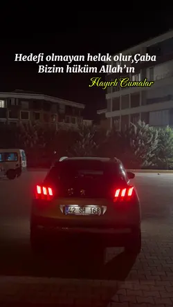 Cuma mesajı Şablonu 