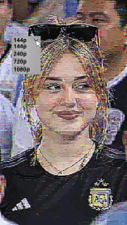 144p to 1080 p