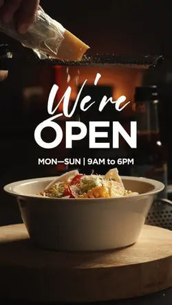 We Are Open