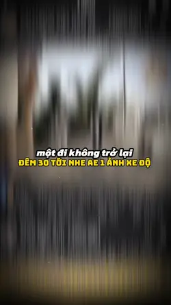 một đi không trở lại