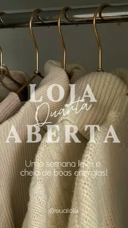 Loja aberta