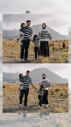 2 foto family moment