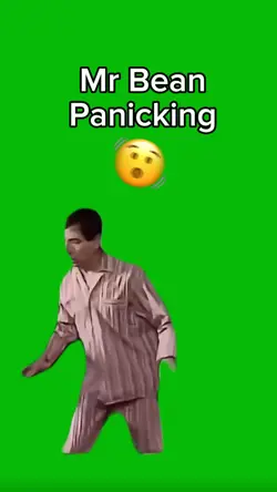 Mr Bean Panicking 🫨