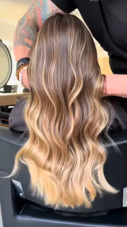 Blond hair salão