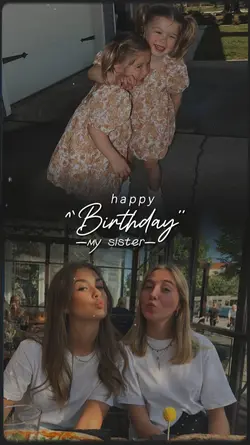 birthday my sister