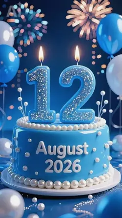 hbd 12 August 2026