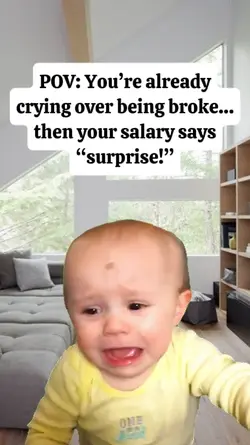 cryin for bein broke