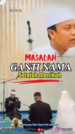 Ganti Nama bar nikah