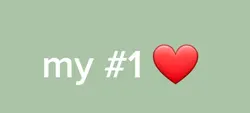 my #1 
