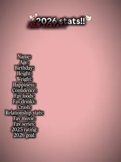 2026STATS!!