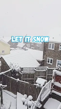 Snow in England 