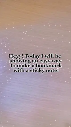 Bookmark w/ note