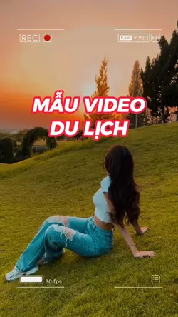 Mẫu video du lịch