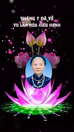 vu lan nhớ mẹ