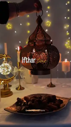 Iftar time