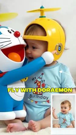 Fly with doraemon