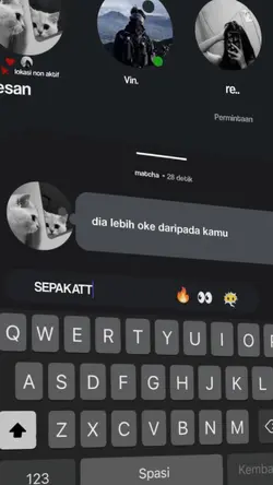 foto live catatan ig