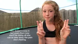 she doesnt know it. 