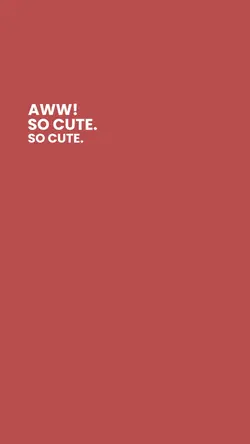 So cute