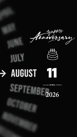 ANNIVERSARY 11 AUGUS