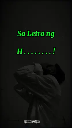 Sa LETRA ng H . . . 