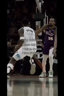 I love basketball