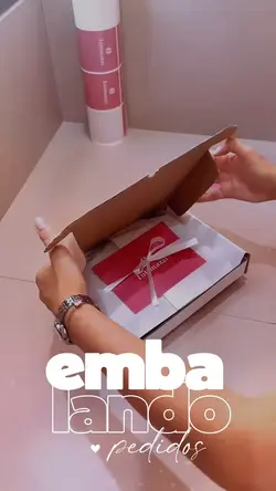 Embalando pedidos