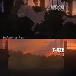 Indom vs T. rex