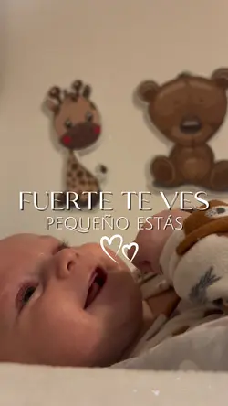 Fuerte te ves❤️👶🏻
